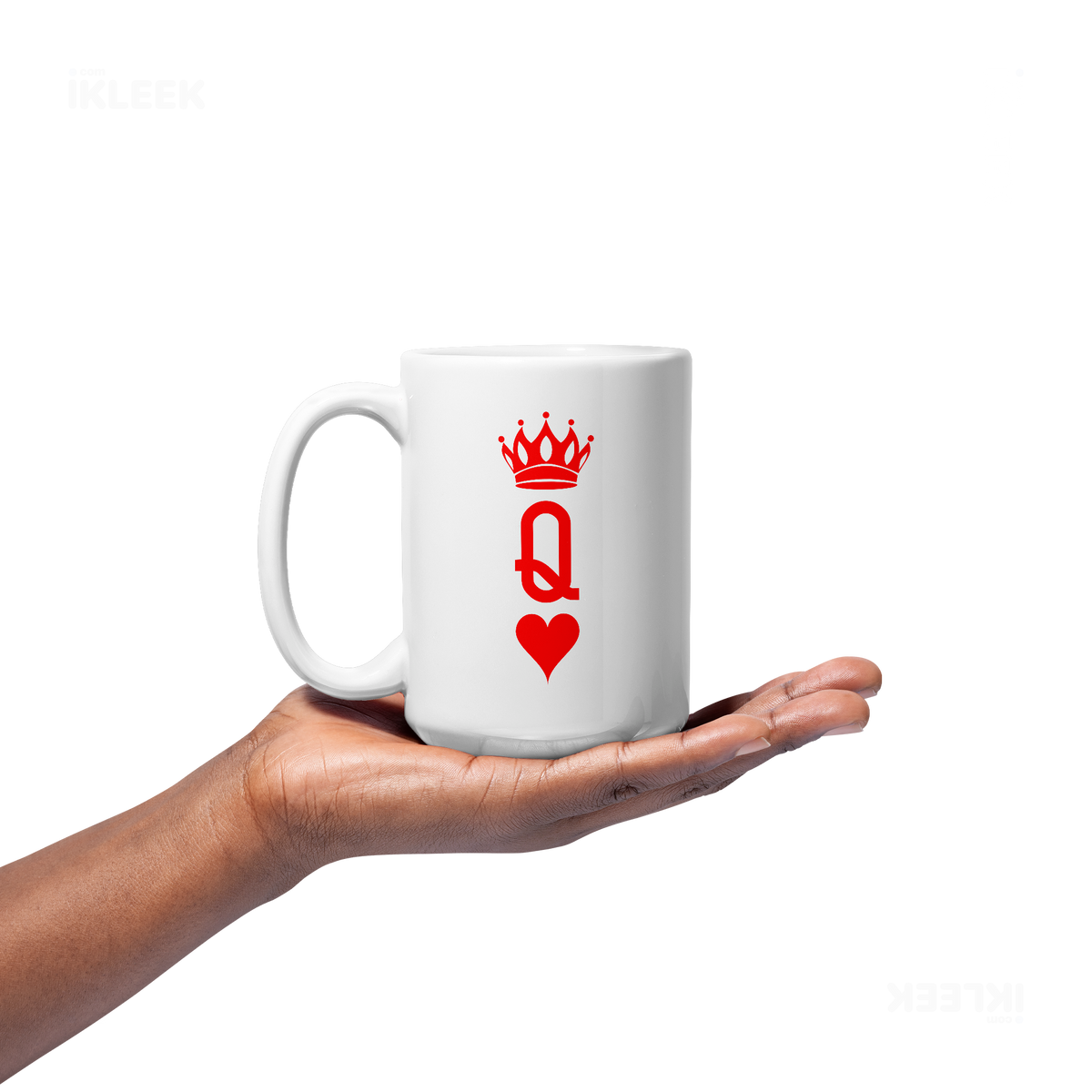 QueenOfHearts Ceramic Mug 03 White