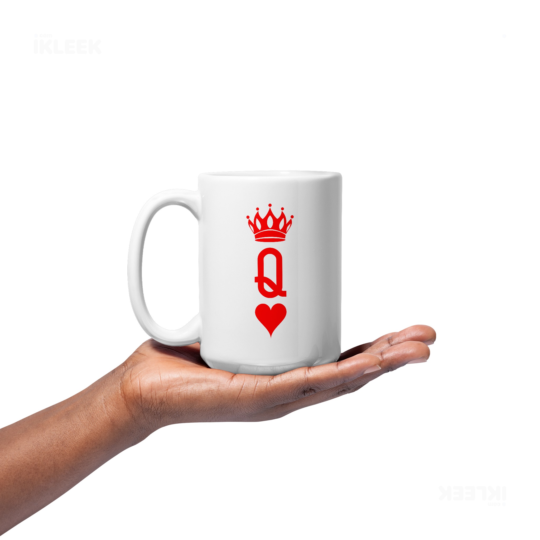 QueenOfHearts Ceramic Mug 03 White
