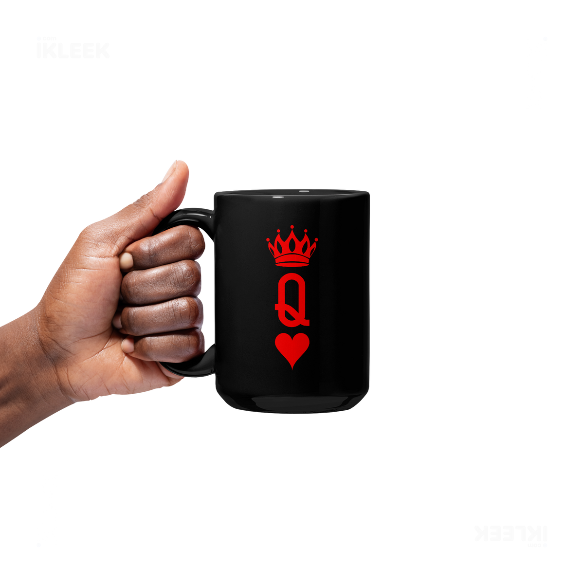 QueenOfHearts Ceramic Mug 05 Black