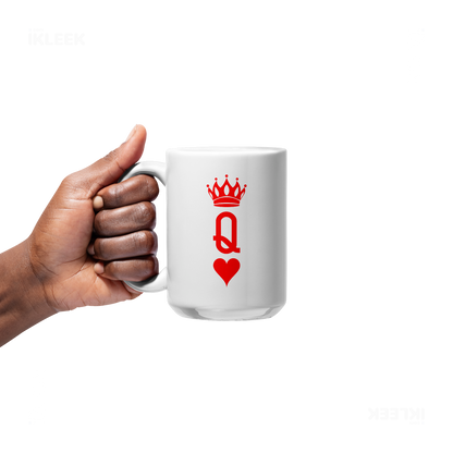 QueenOfHearts Ceramic Mug 05 White