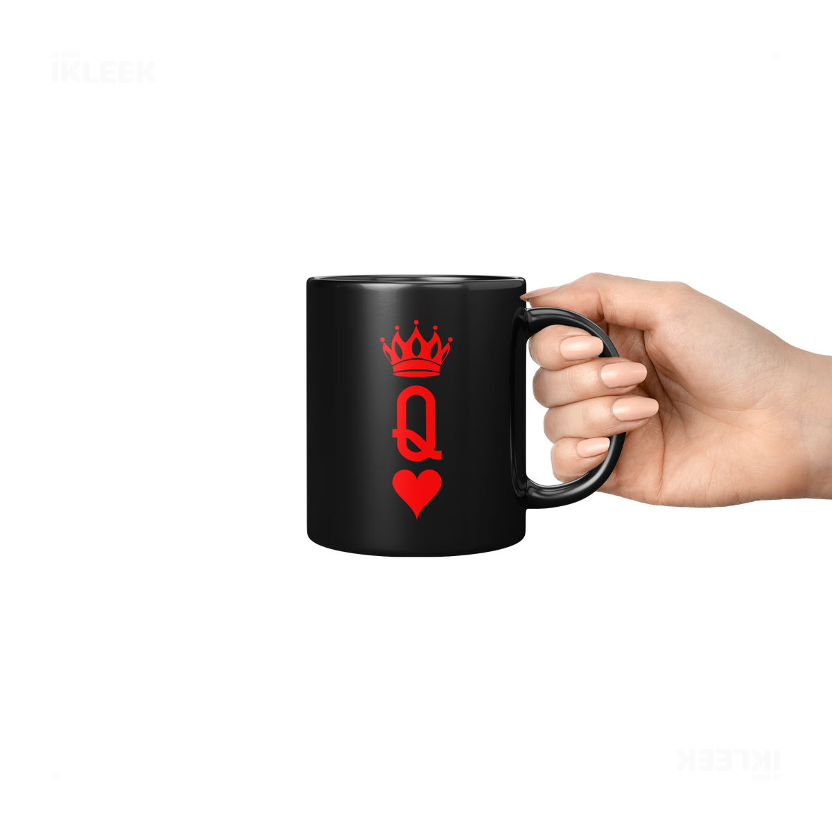 QueenOfHearts Ceramic Mug 06 Black