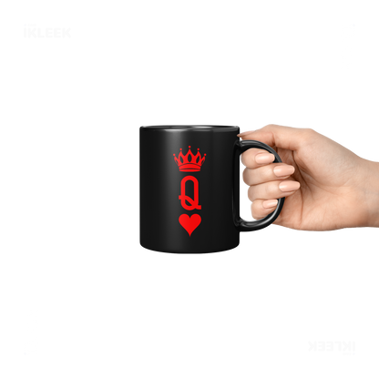 QueenOfHearts Ceramic Mug 06 Black