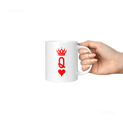 QueenOfHearts Ceramic Mug 06 White