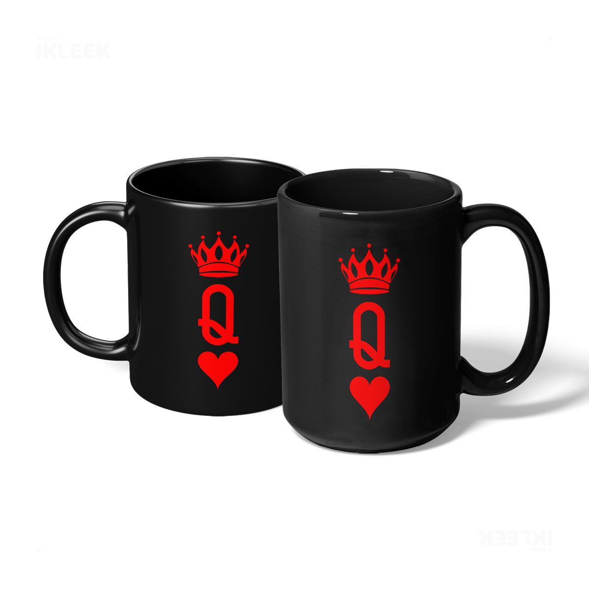 QueenOfHearts Ceramic Mug 07 Black