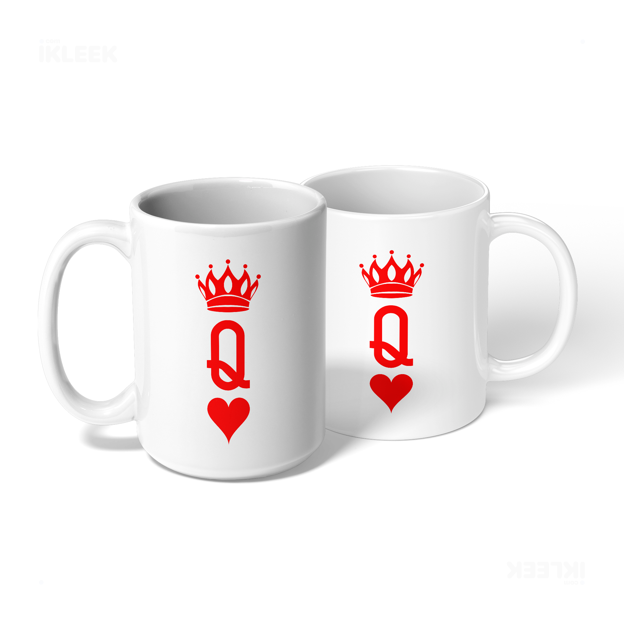 QueenOfHearts Ceramic Mug 08 White