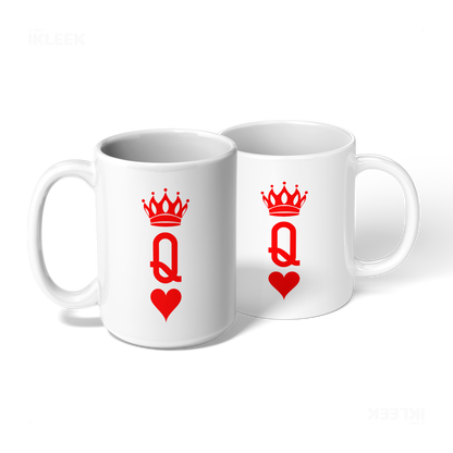QueenOfHearts Ceramic Mug 08 White