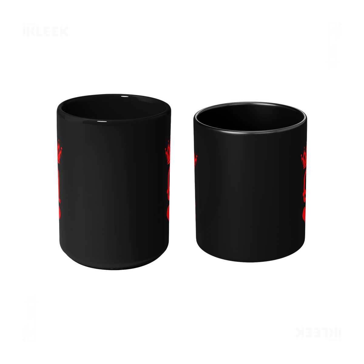 QueenOfHearts Ceramic Mug 09 Black