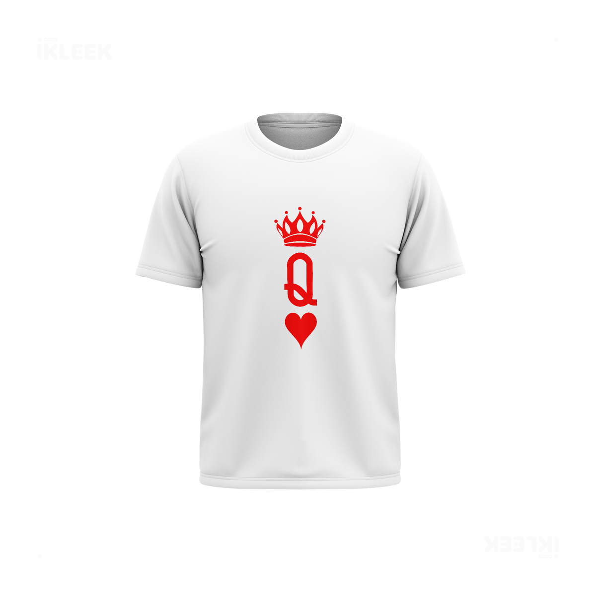 QueenOfHearts Couple T Shirt 03 White