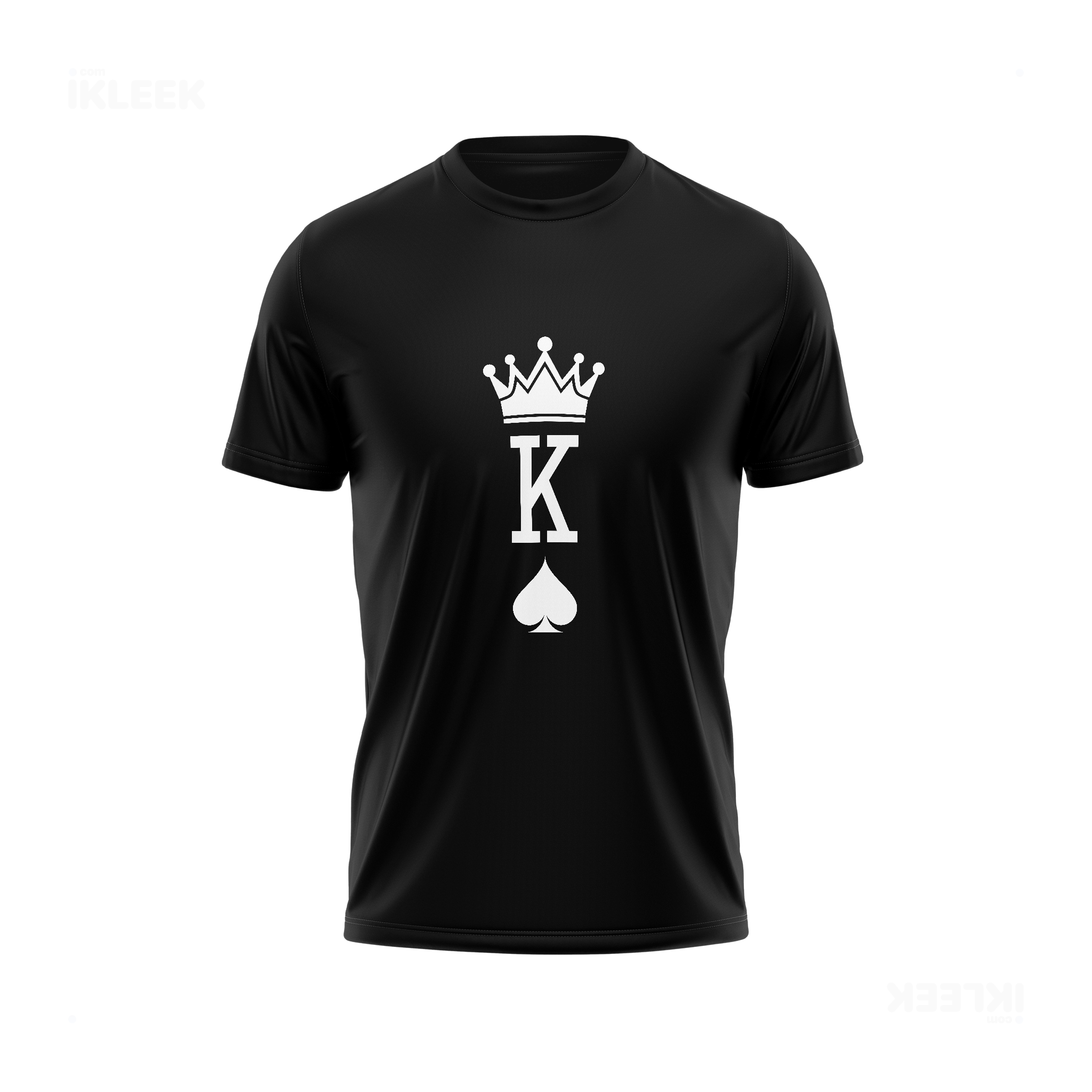 QueenOfHearts Couple T Shirt 04 Black
