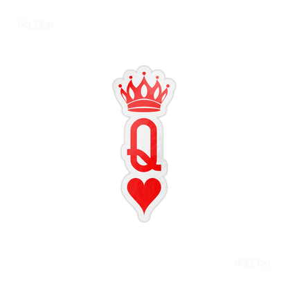 QueenOfHearts Die Cut Magnet 01