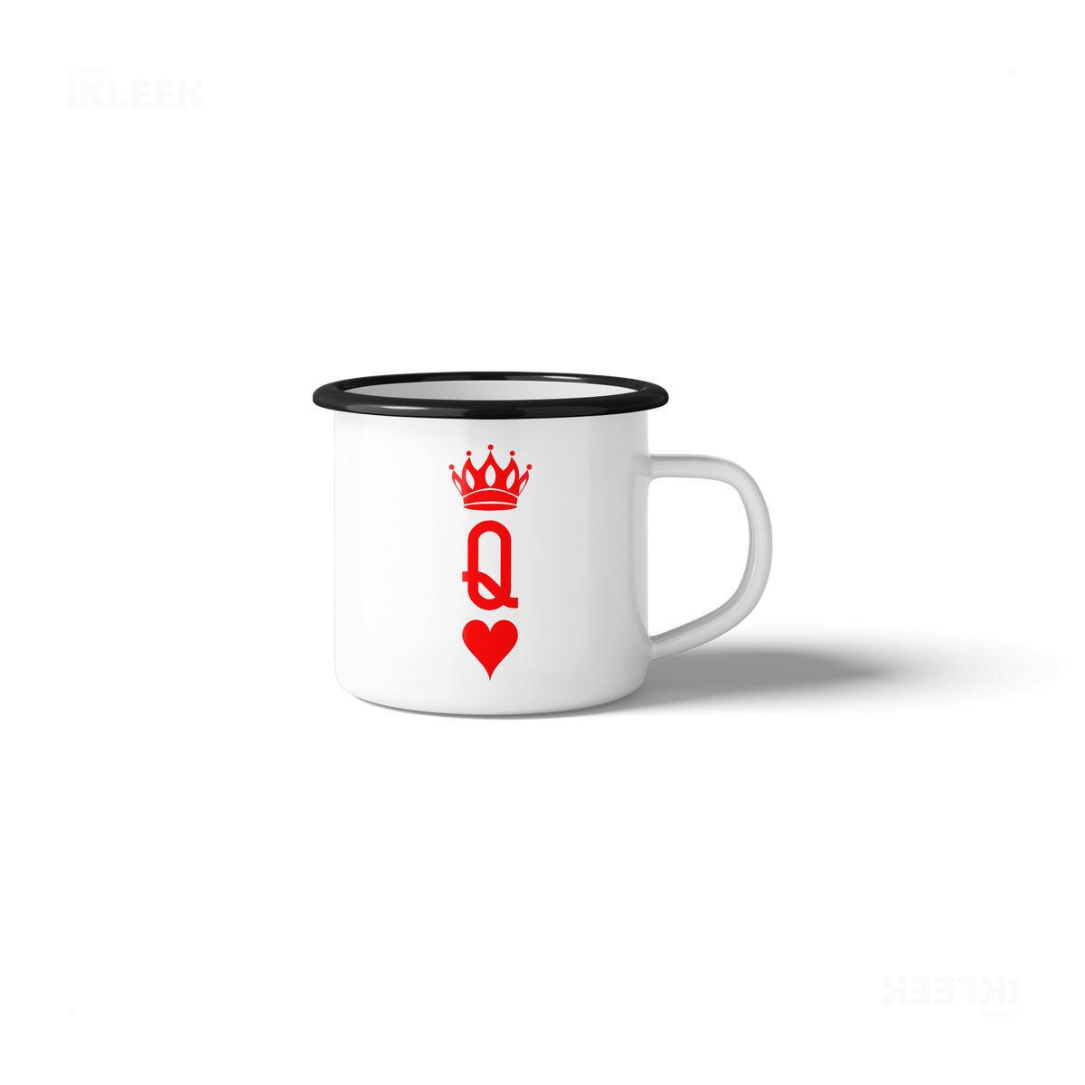 QueenOfHearts Enamel Camping Mug 04