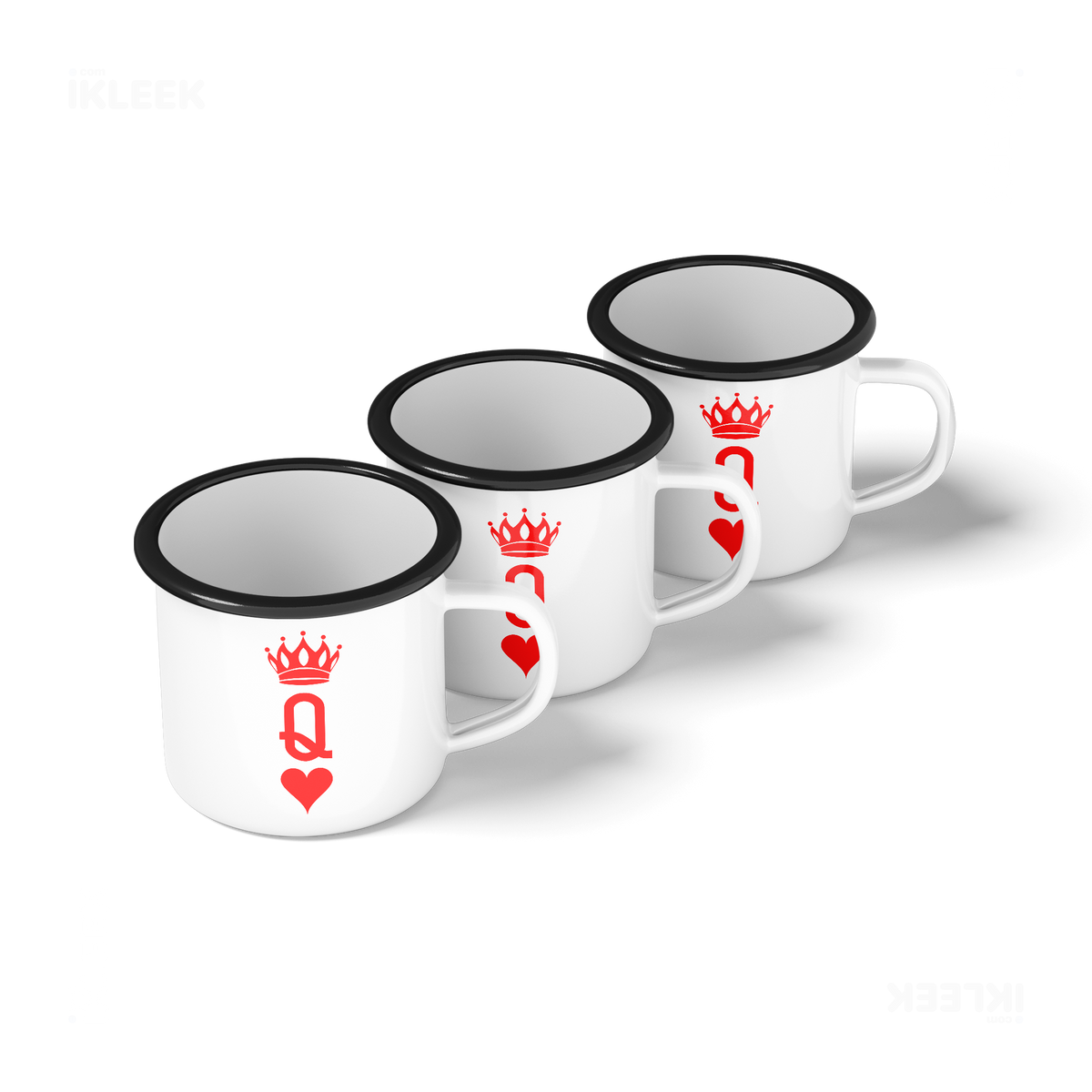 QueenOfHearts Enamel Camping Mug 05