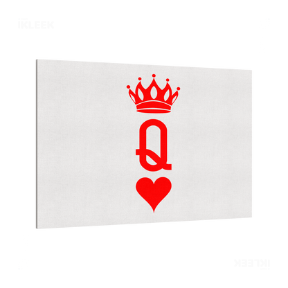 QueenOfHearts Frameless Canvas 03