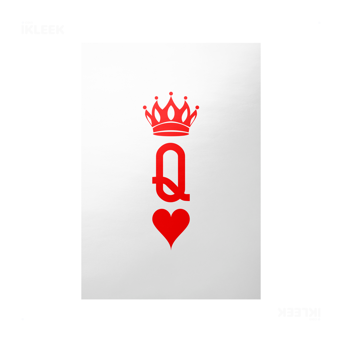 QueenOfHearts Frameless Poster 01 Matte