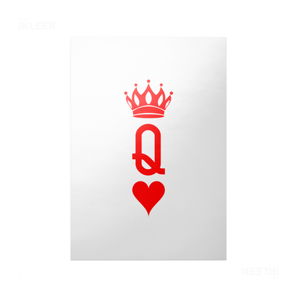 QueenOfHearts Frameless Poster 01 Semi Glossy