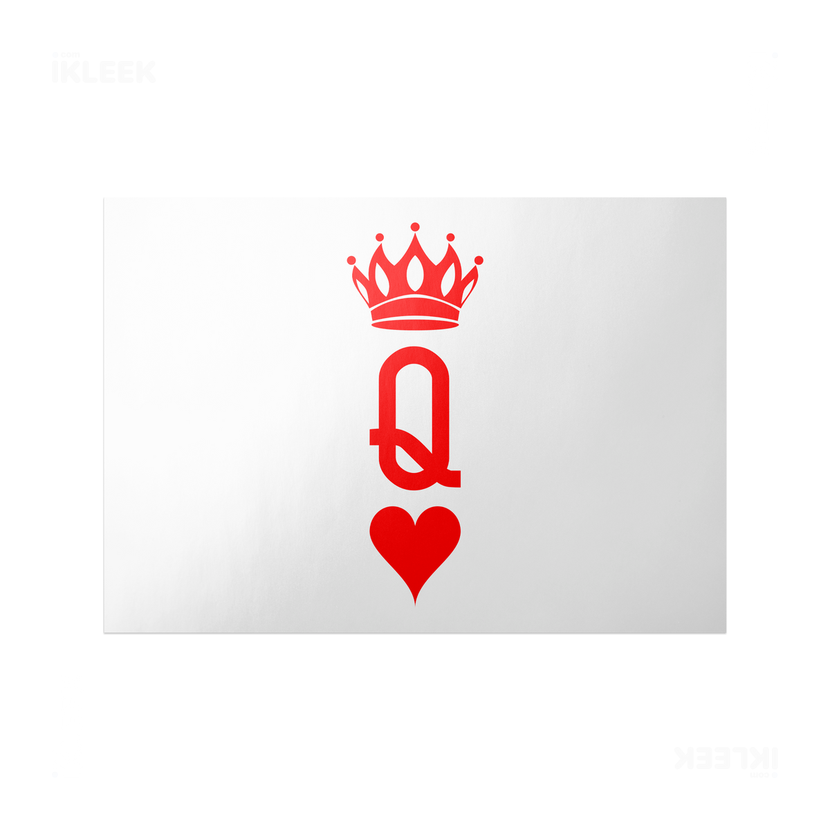 QueenOfHearts Frameless Poster 03 Semi Glossy