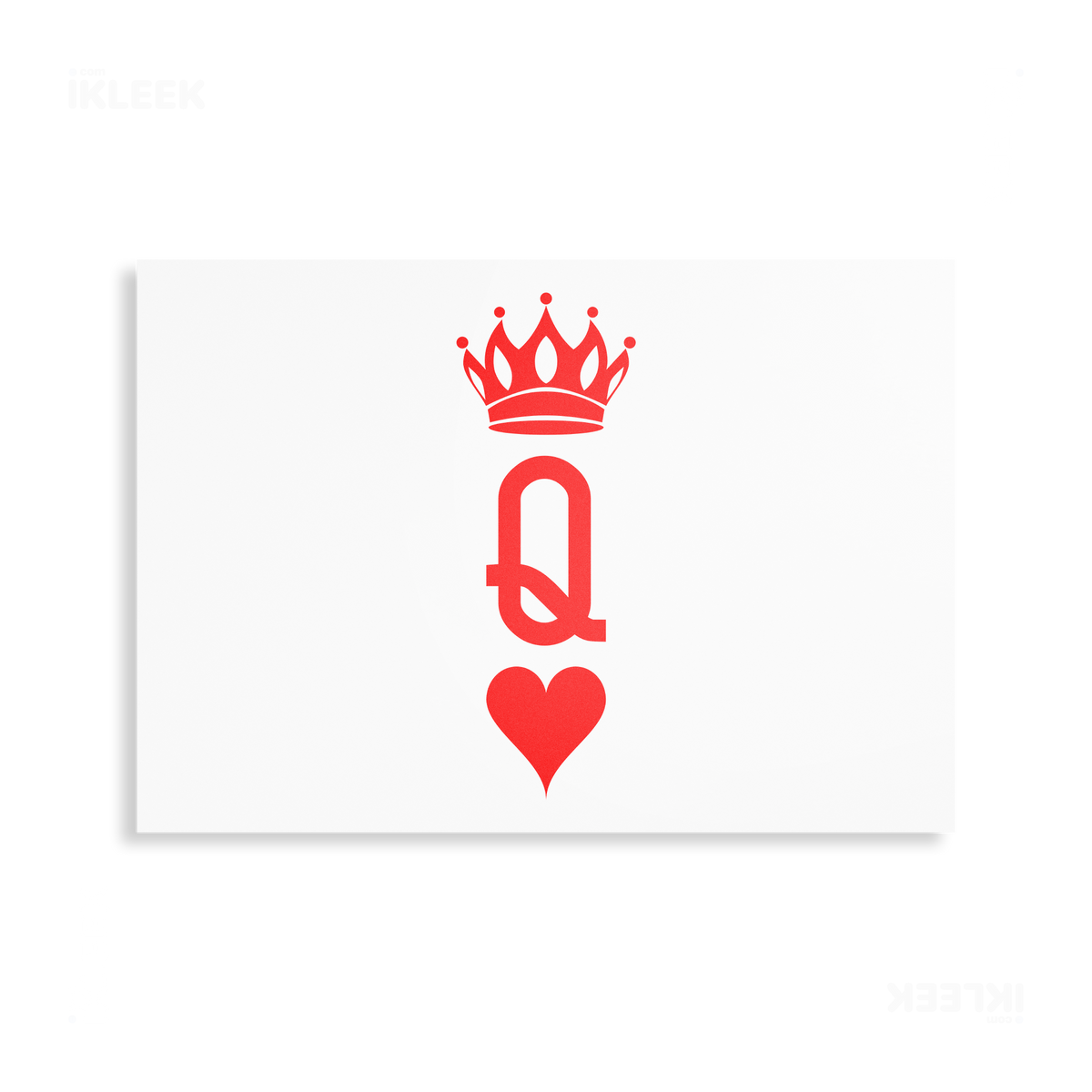 QueenOfHearts Metallic Print 03 Aluminum