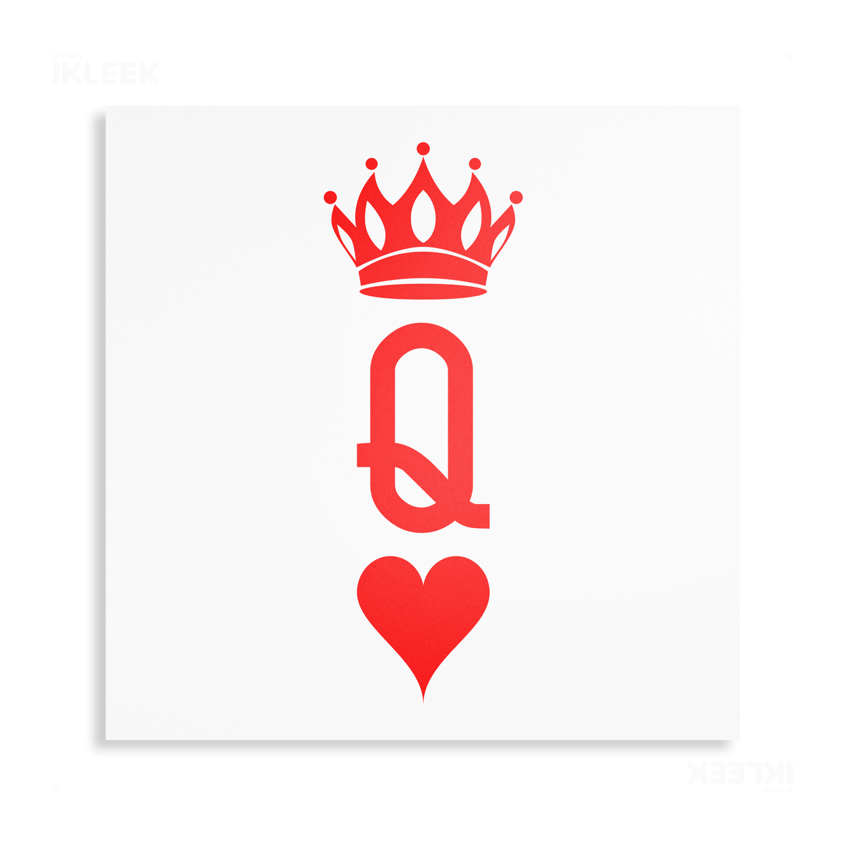 QueenOfHearts Metallic Print 04 Aluminum
