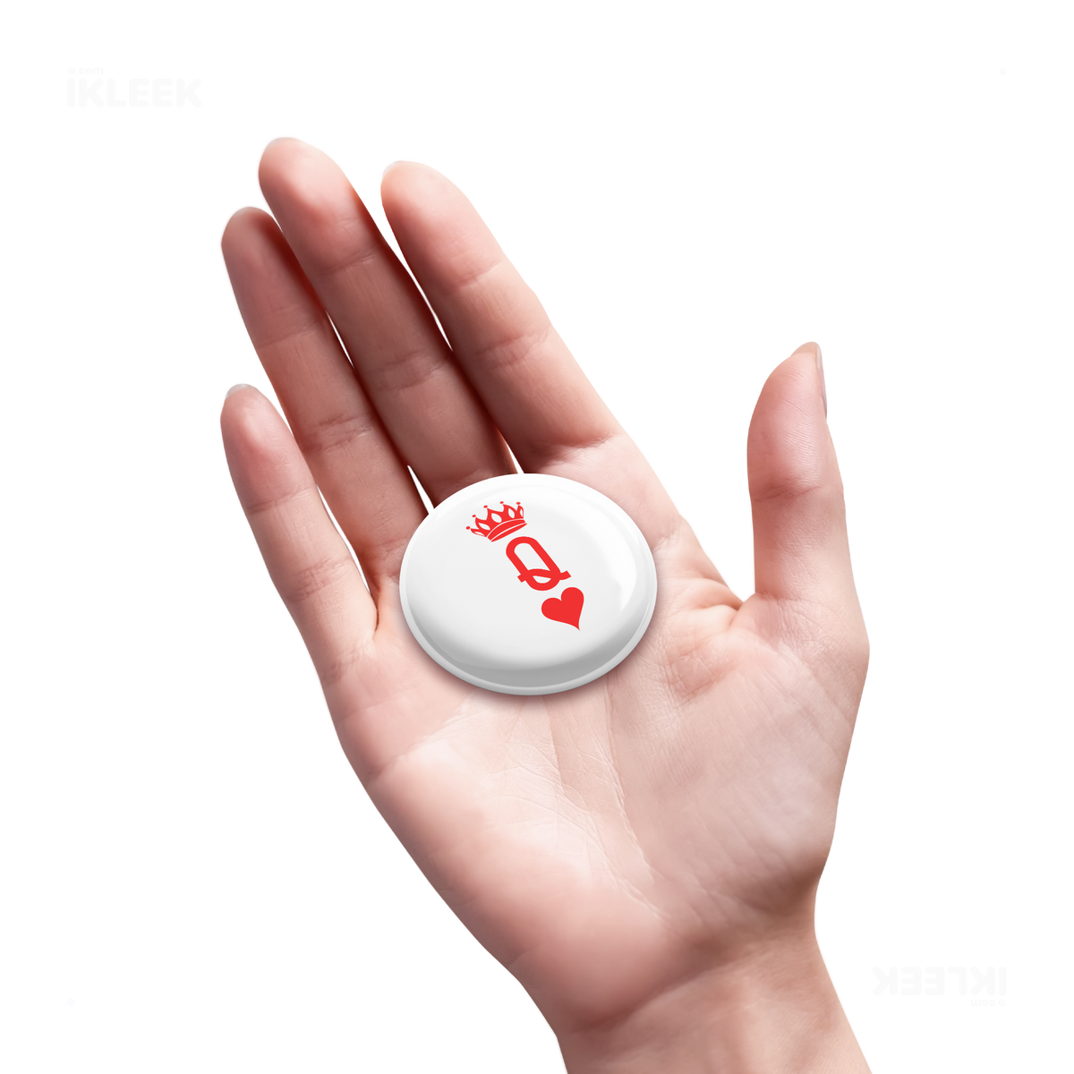 QueenOfHearts Pin Buttons 04 Round