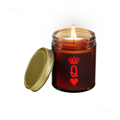 QueenOfHearts Scented Candle 01 Amber