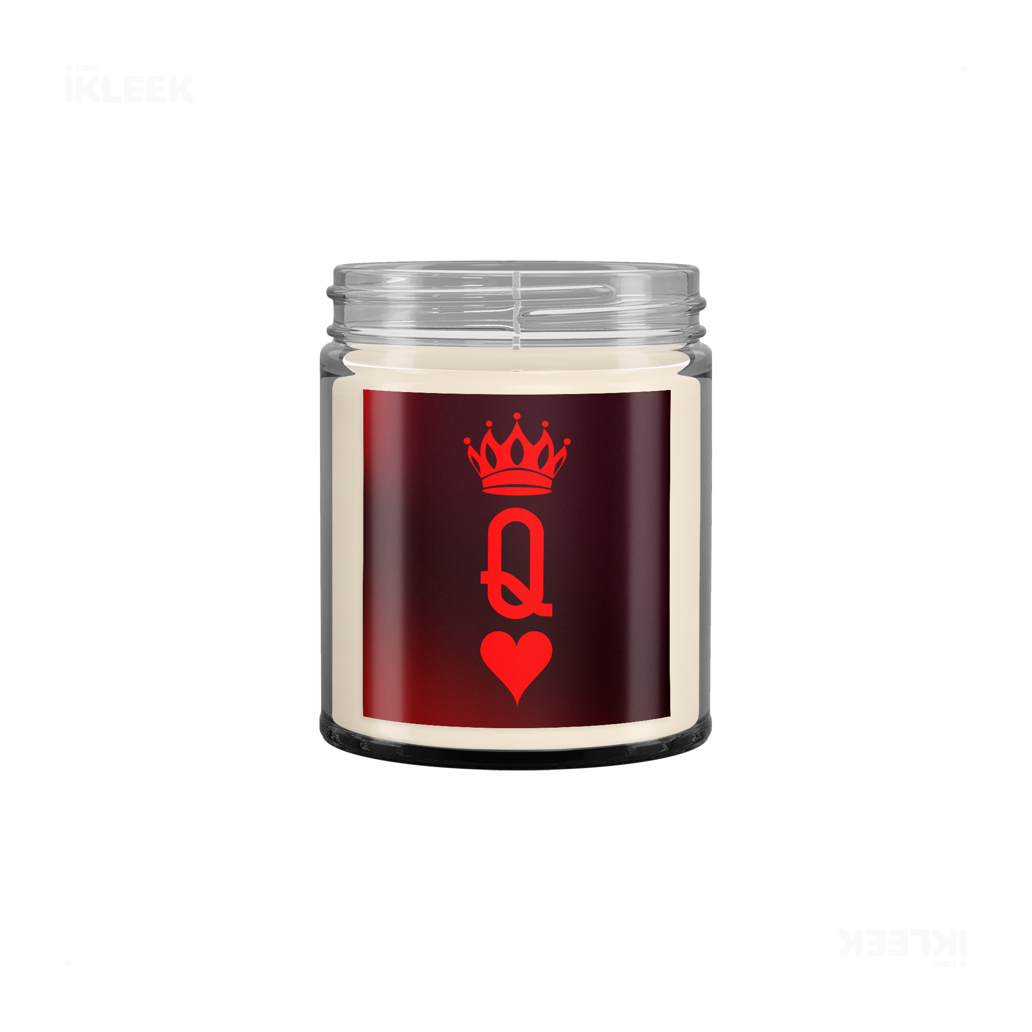 QueenOfHearts Scented Candle 03 Clear
