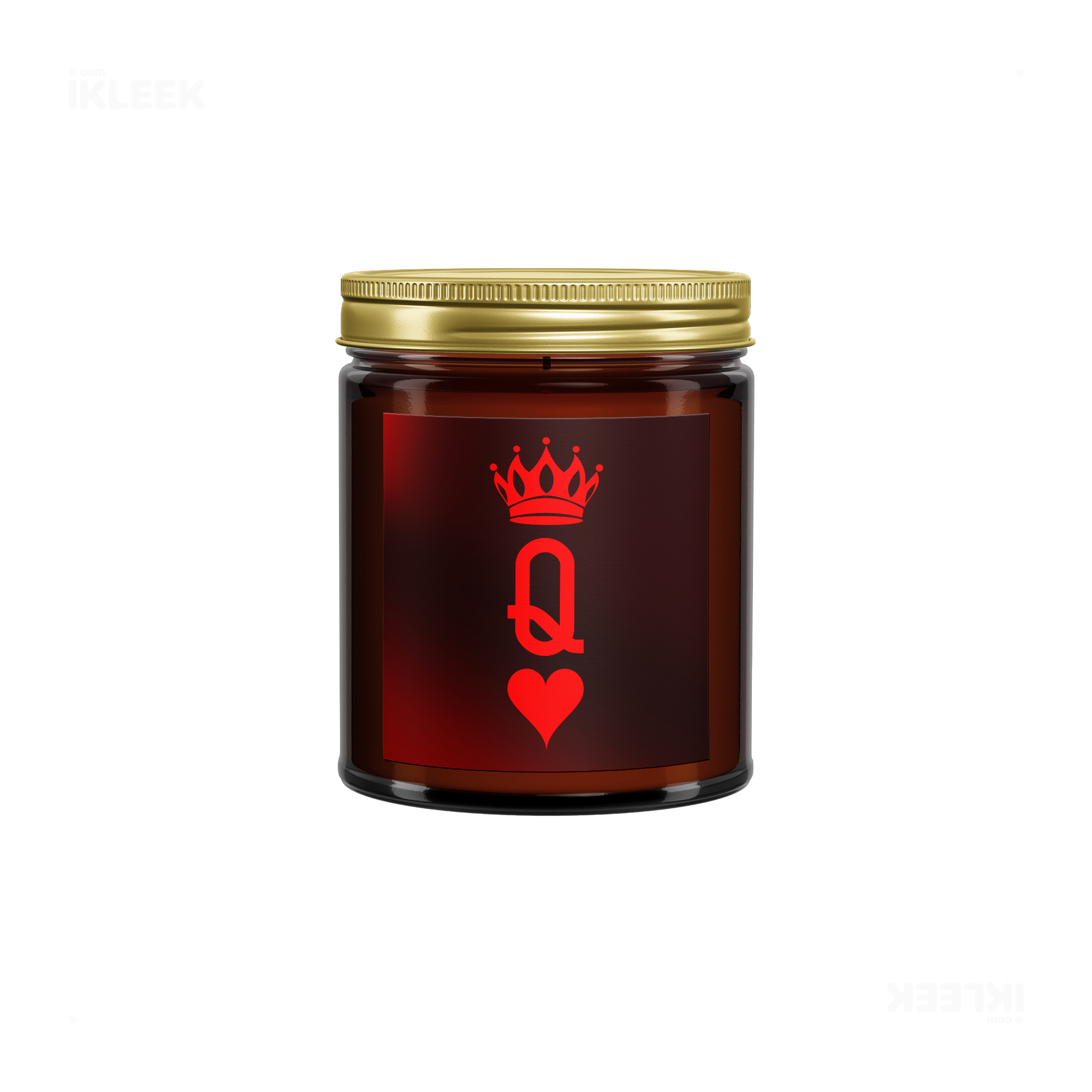 QueenOfHearts Scented Candle 04 Amber