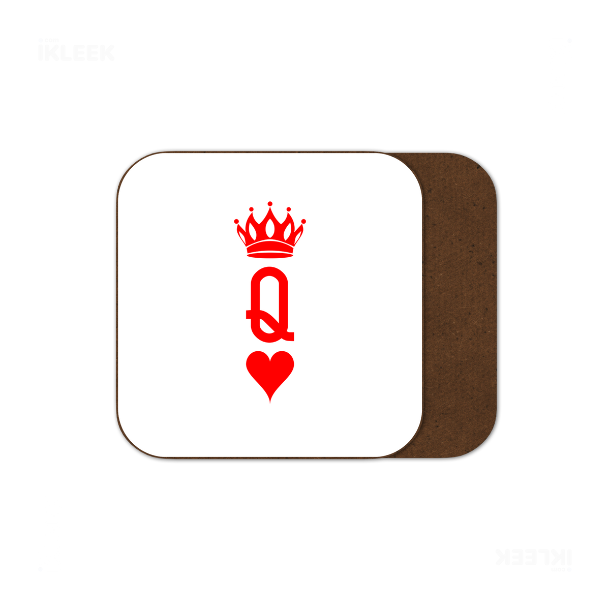 QueenOfHearts Semi Glossy Coaster 01