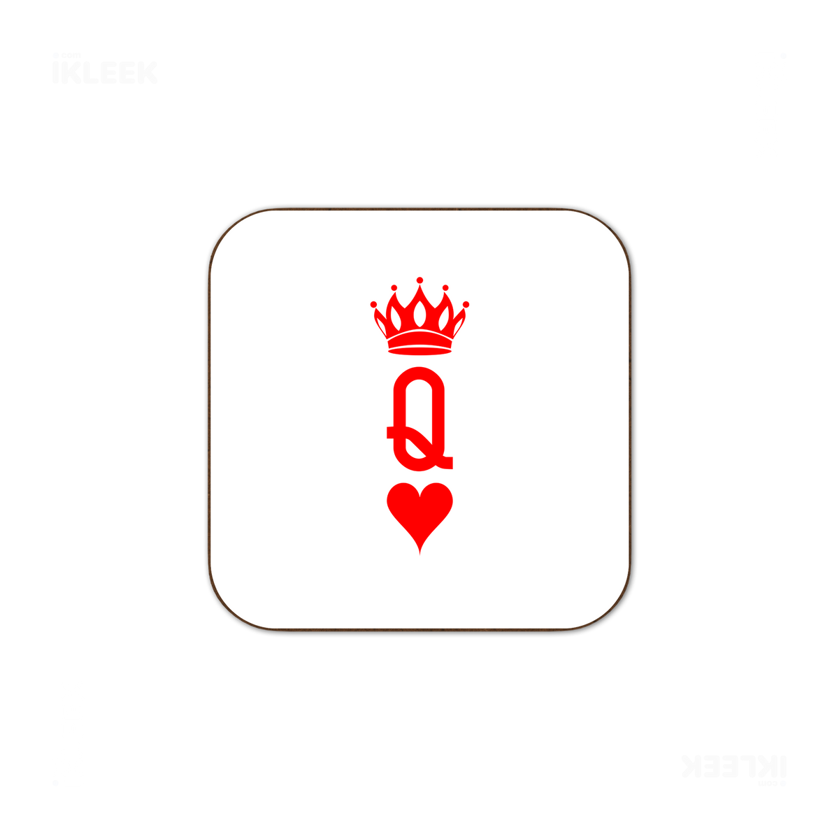 QueenOfHearts Semi Glossy Coaster 03