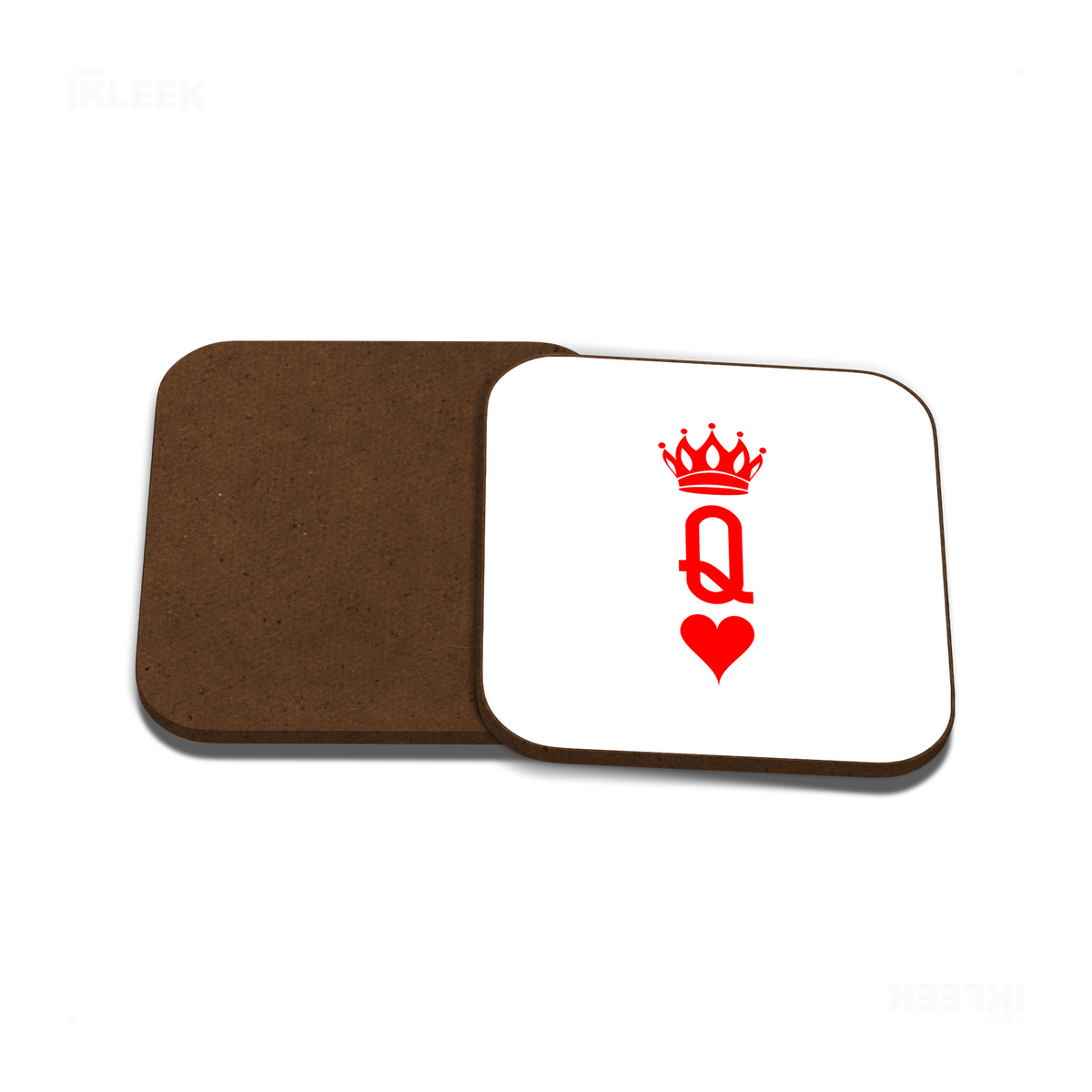 QueenOfHearts Semi Glossy Coaster 05