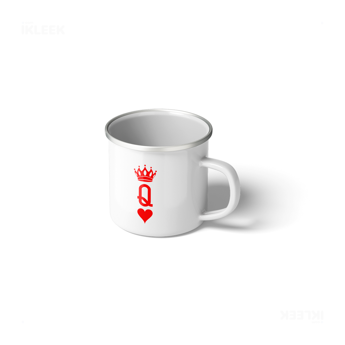 QueenOfHearts Stainless Steel Camping Mug 01