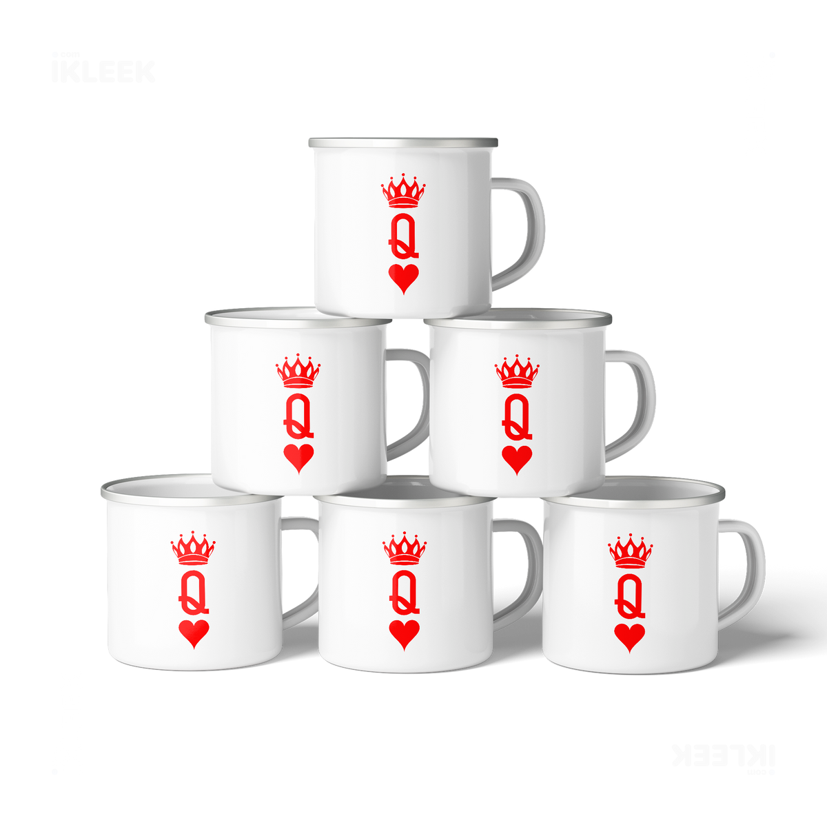 QueenOfHearts Stainless Steel Camping Mug 06