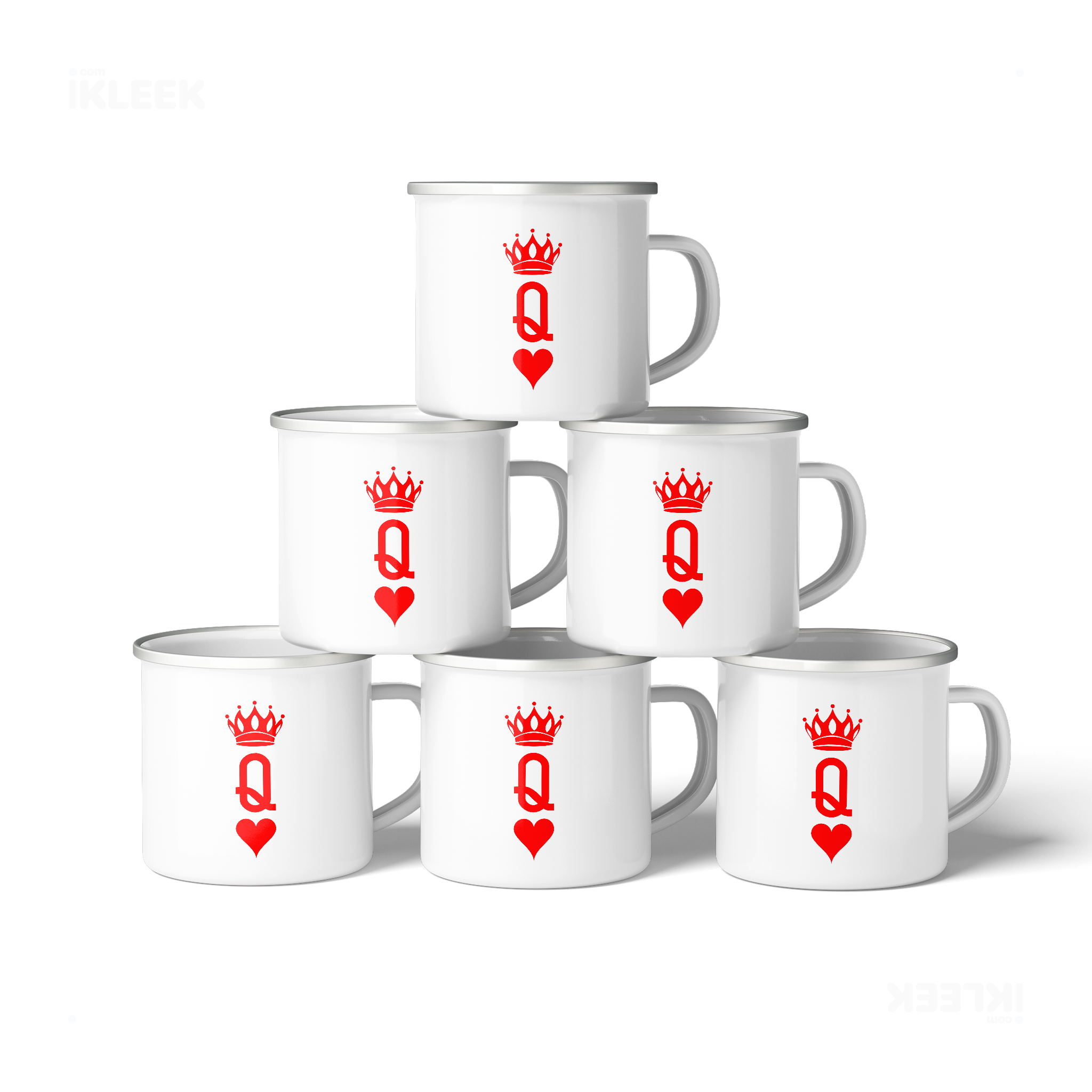 QueenOfHearts Stainless Steel Camping Mug 06