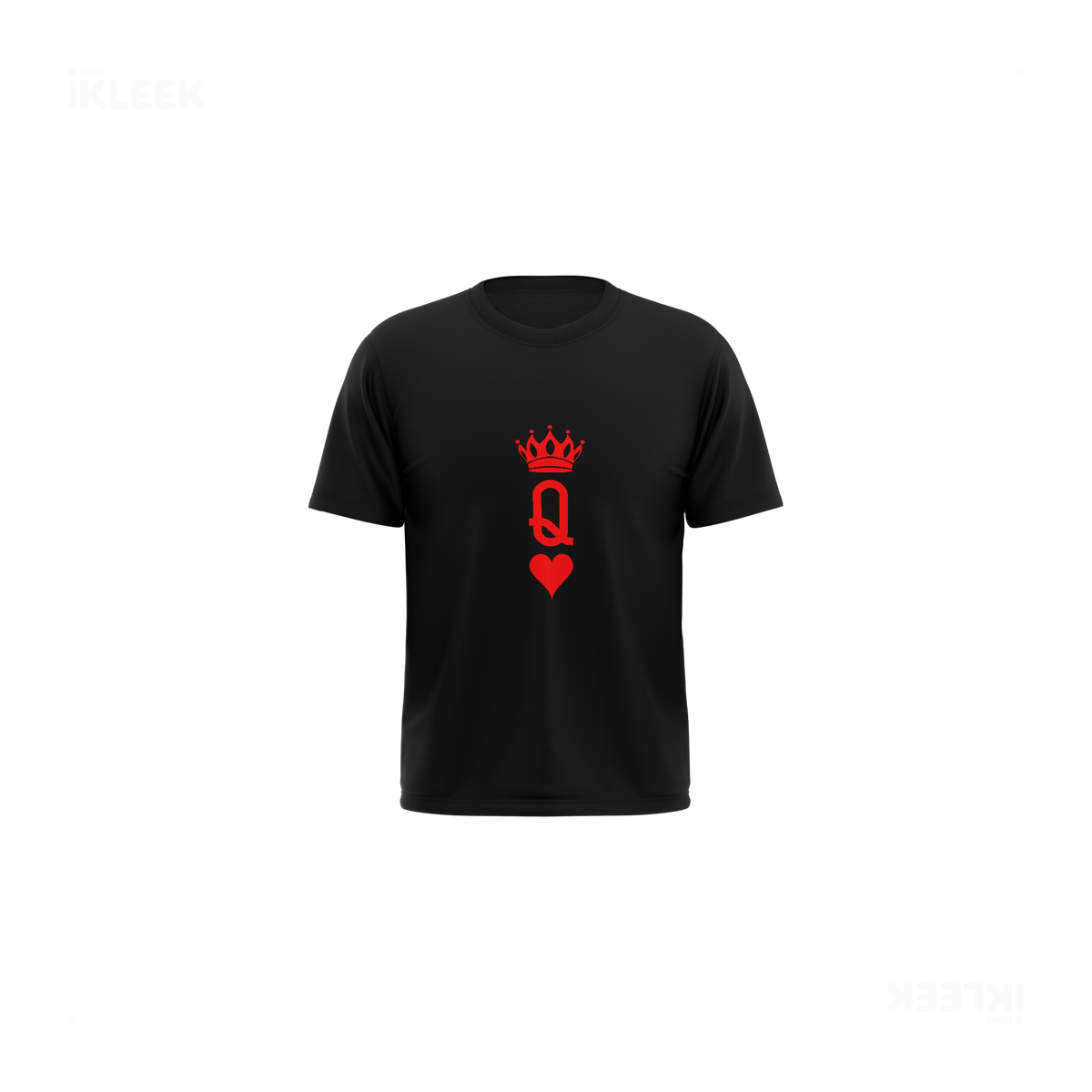 QueenOfHearts Toddler T Shirt 01 Black