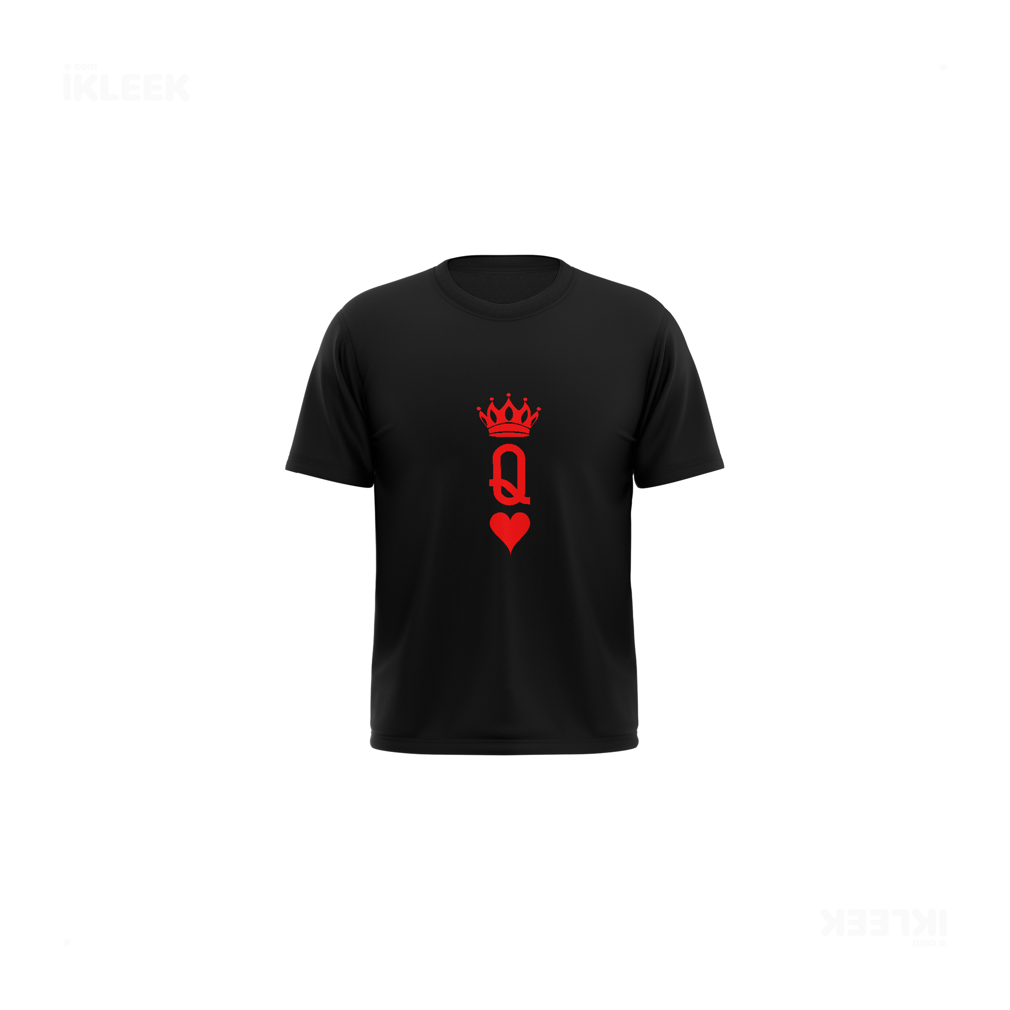 QueenOfHearts Toddler T Shirt 01 Black