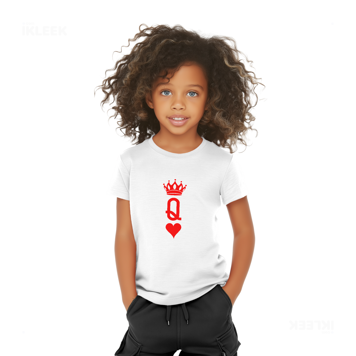 QueenOfHearts Toddler T Shirt 04 White