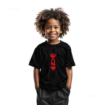 QueenOfHearts Toddler T Shirt 05 Black