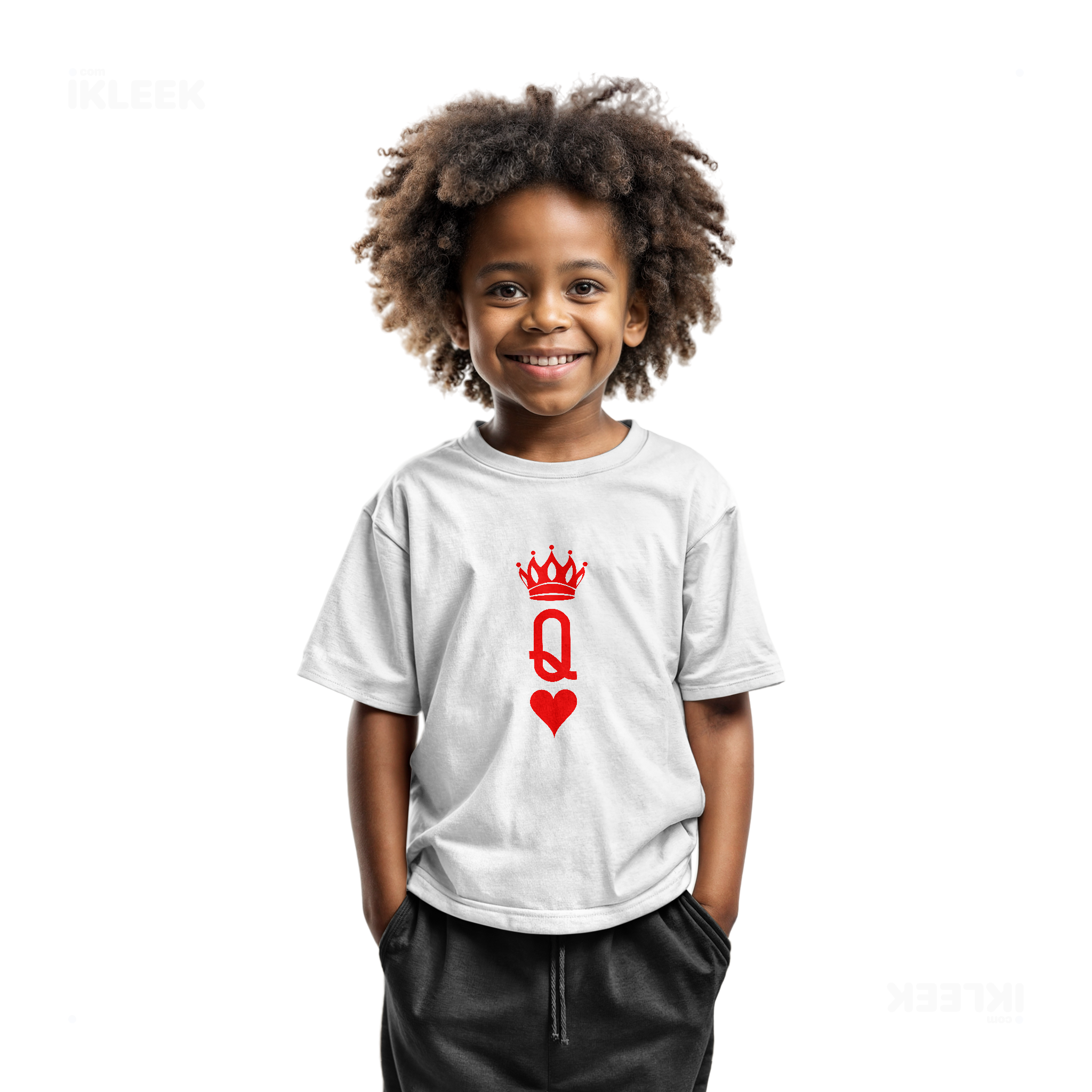 QueenOfHearts Toddler T Shirt 05 White