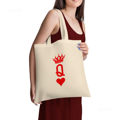 QueenOfHearts Tote Bags 02 Natural