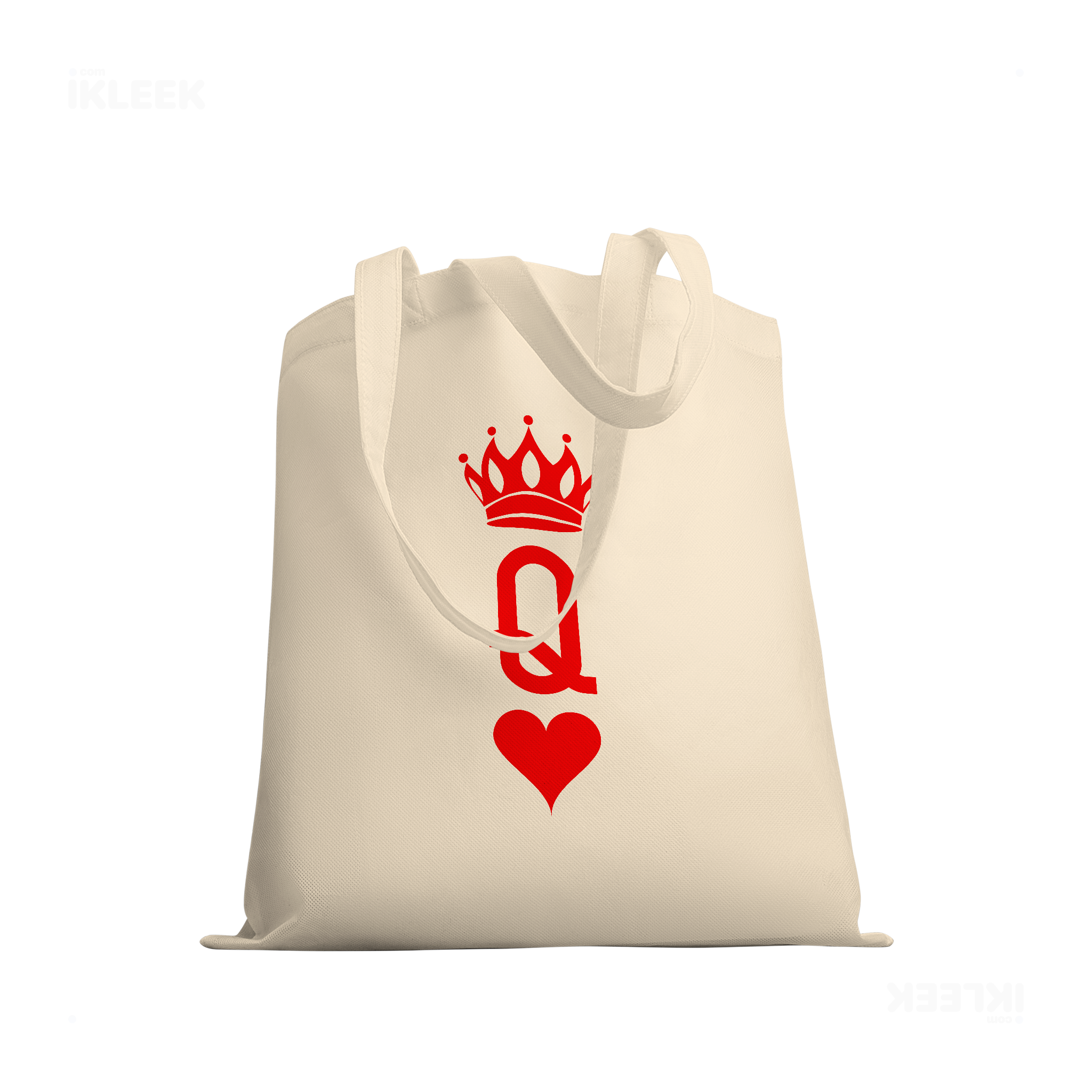 QueenOfHearts Tote Bags 03 Natural