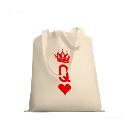 QueenOfHearts Tote Bags 03 Natural