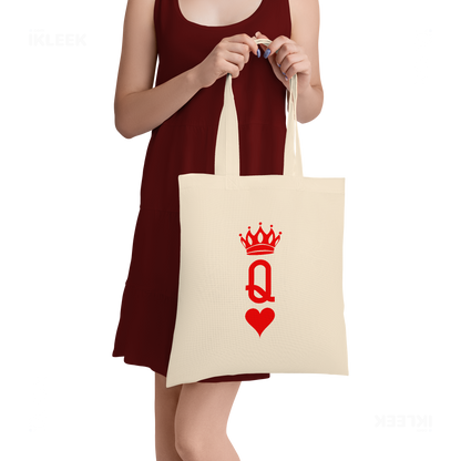 QueenOfHearts Tote Bags 05 Natural