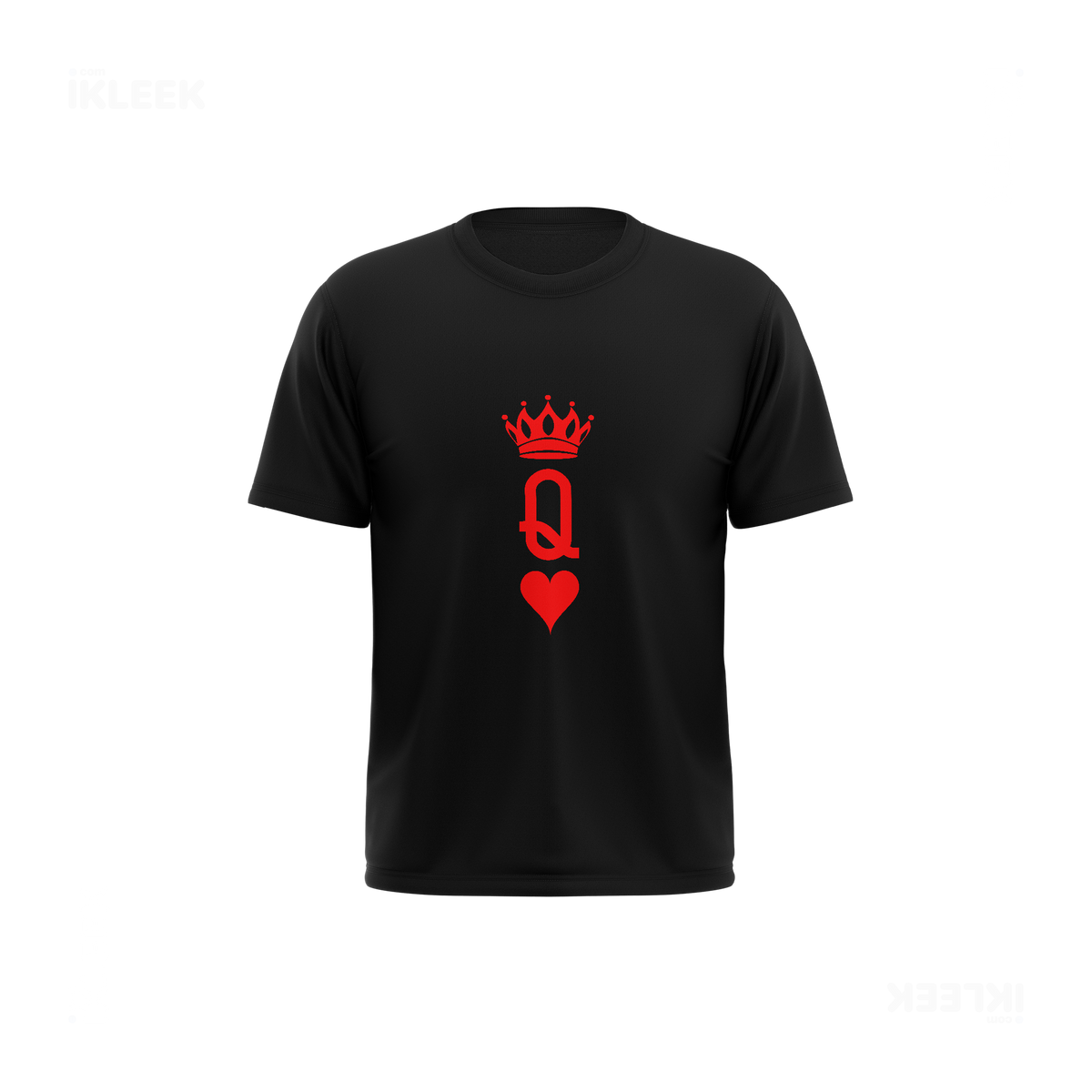 QueenOfHearts Youth T Shirt 01 Black