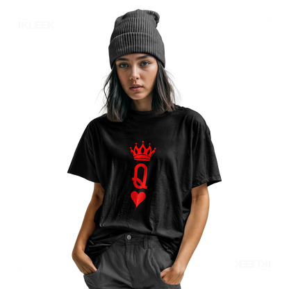 QueenOfHearts Youth T Shirt 04 Black
