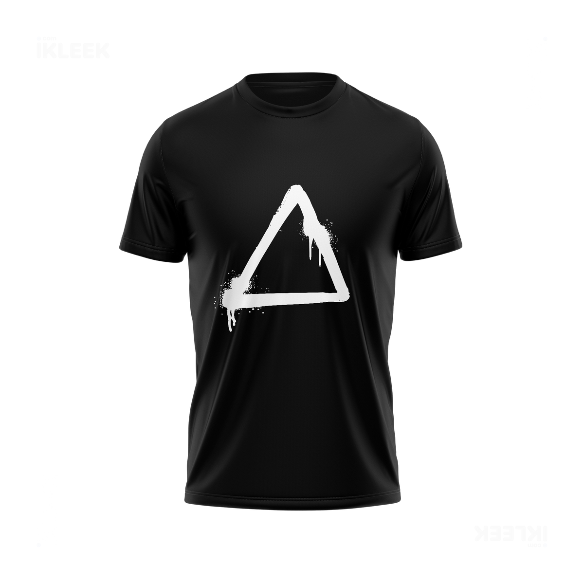 RisingTriangle Adult T Shirt 01 Black