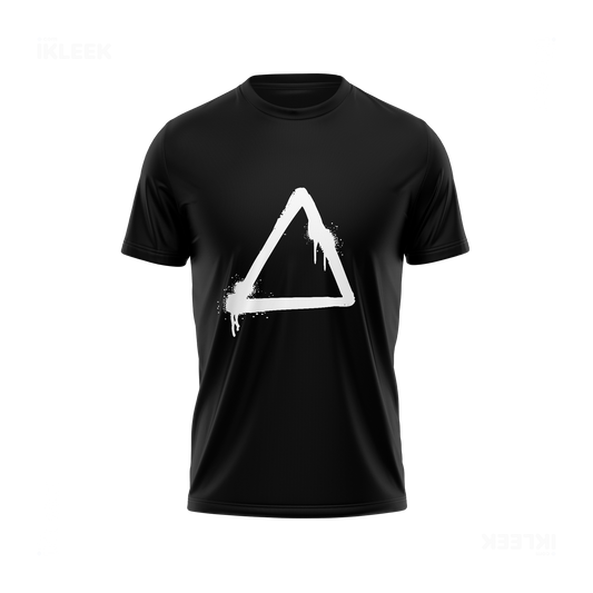 RisingTriangle Adult T Shirt 01 Black
