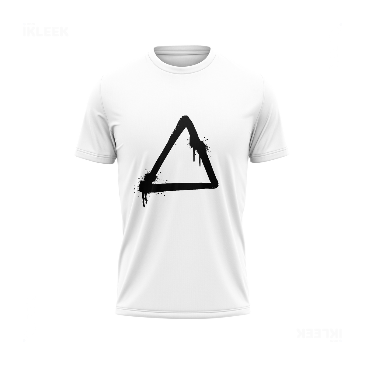RisingTriangle Adult T Shirt 01 White