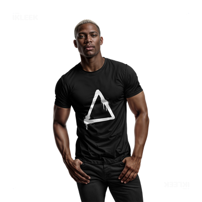 RisingTriangle Adult T Shirt 02 Black