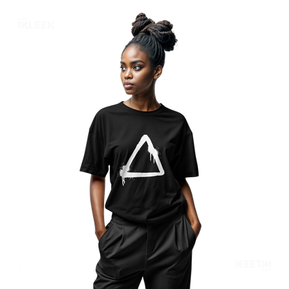 RisingTriangle Adult T Shirt 04 Black