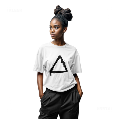 RisingTriangle Adult T Shirt 04 White