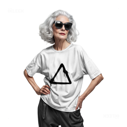 RisingTriangle Adult T Shirt 07 White
